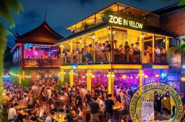 Lazy Gibbon 1 Chiang Mai - Tha Phae Gate Hostel Εξωτερικό φωτογραφία